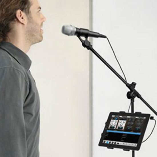 Microphone Stand with Tablet holder